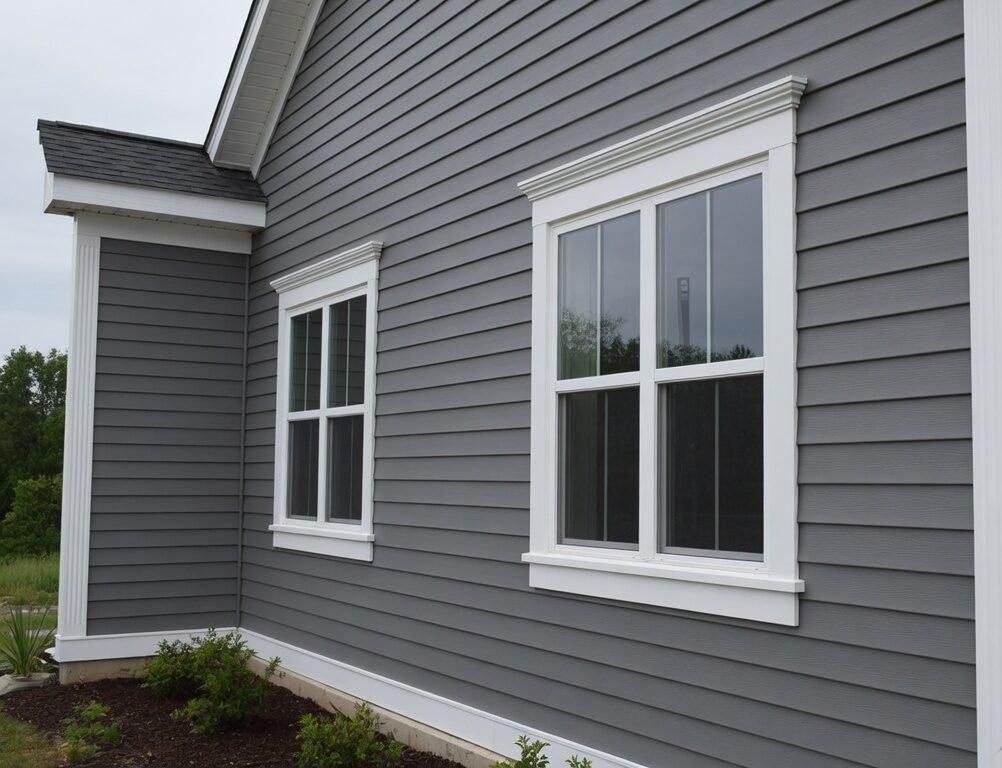 New exterior siding installation on a home in Ontario